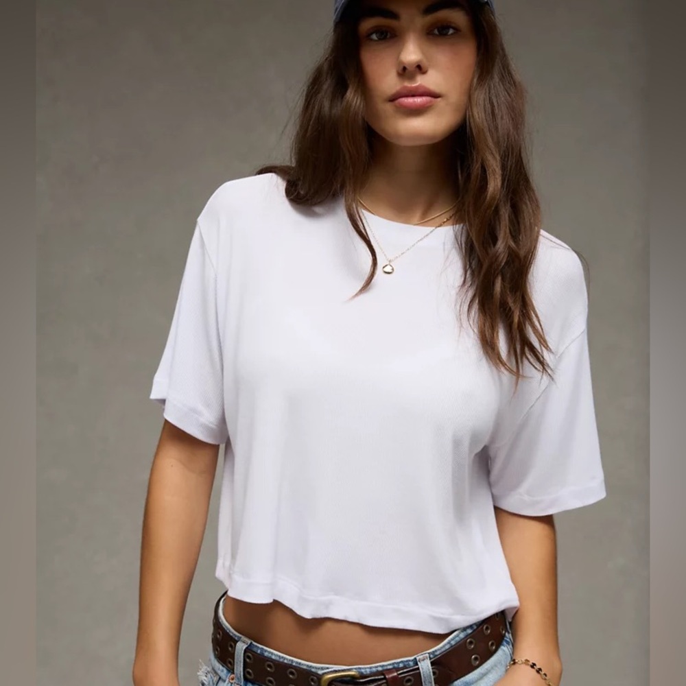 American Eagle Soft & Sexy Oversized Short Sleeve T-Shirt. XLarge - Picture 1 of 7